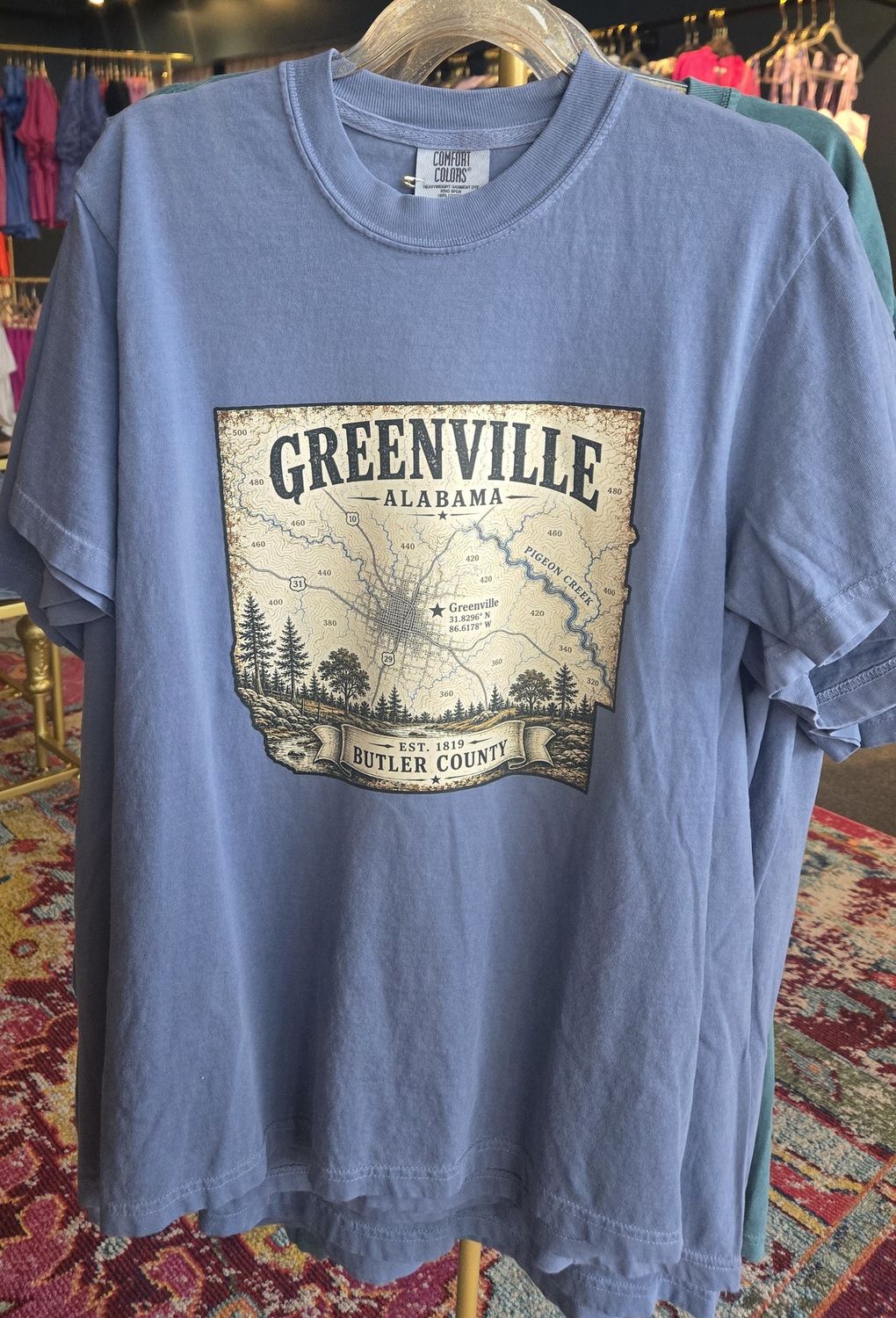 Greenville Comfort Colors Heavyweight Ring-Spun Cotton Tee