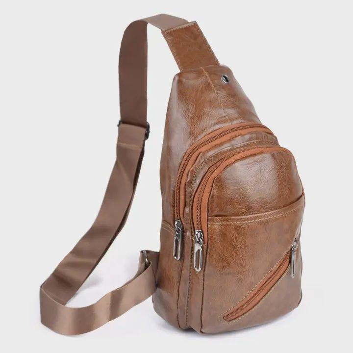 LEATHER SLING BAG
