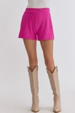 7336 FUCHSIA WOMENS SHORTS