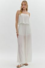 R22425 OFF WHITE JUMPSUIT