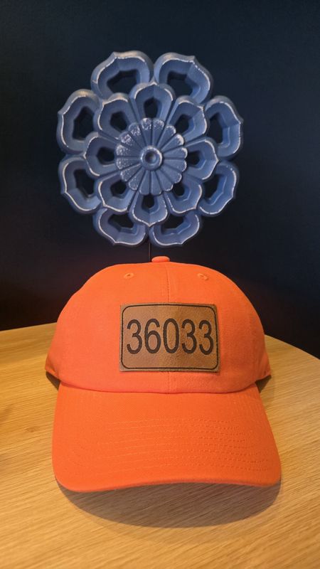 Solid Premium Cotton Baseball Cap Hat Men/Women Deep Crown  36033 Zip Code