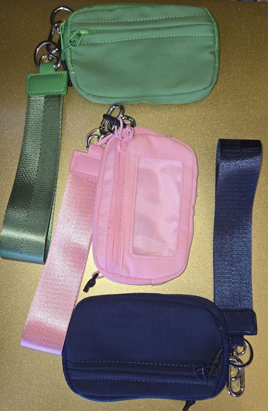 Wristlet Keychain Wallet Pouch