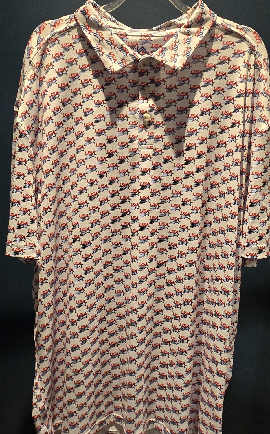Men's Retro USA Polo