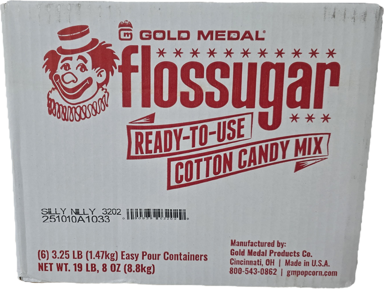 Flossugar - Pink Vanilla (Silly Nilly) - CASE