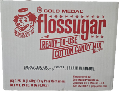 Flossugar - Blue Raspberry (Boo Blue) - CASE