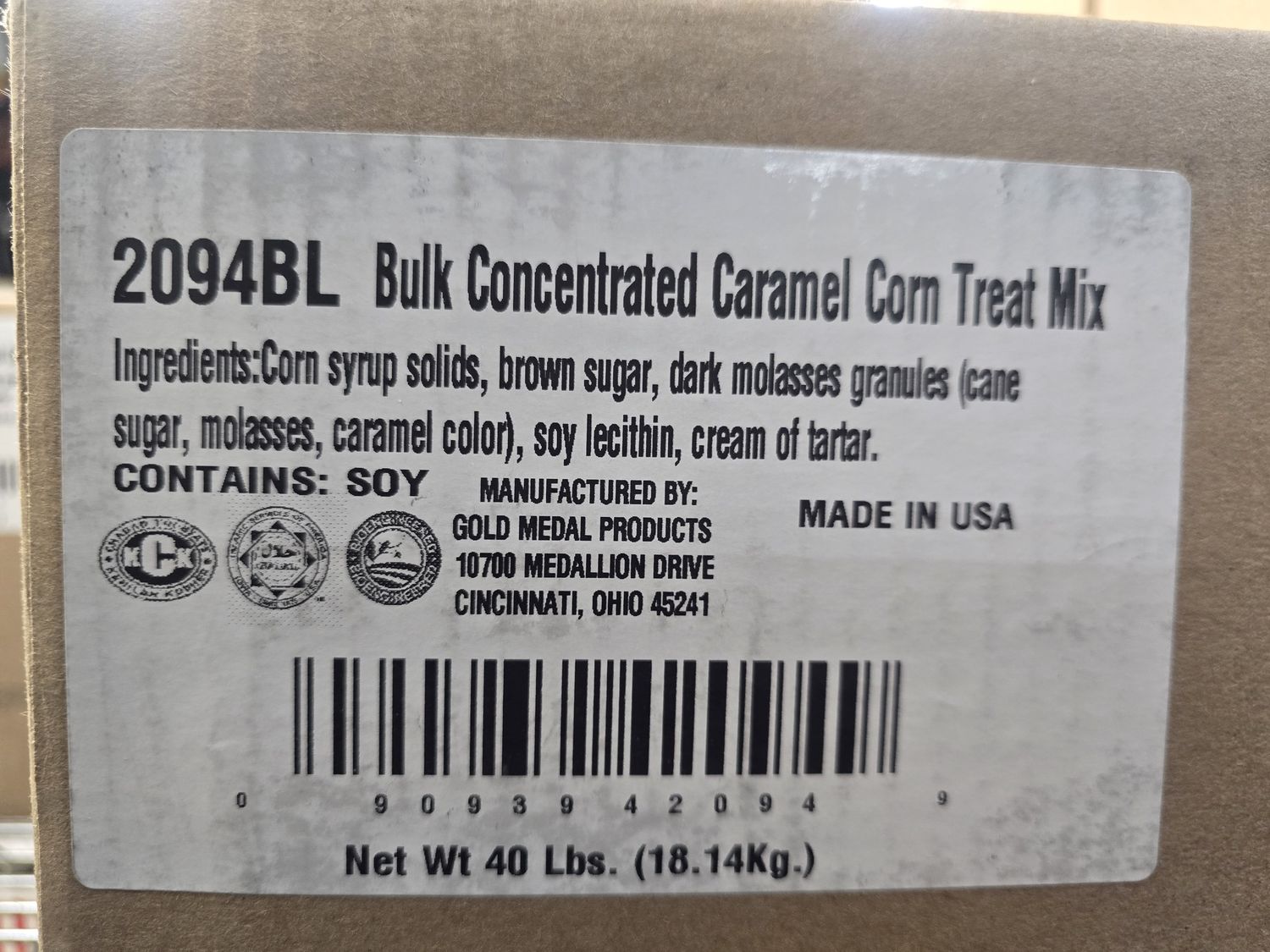 Caramel Corn Treat - BULK