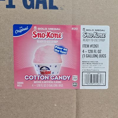 Cotton Candy Syrup - Case