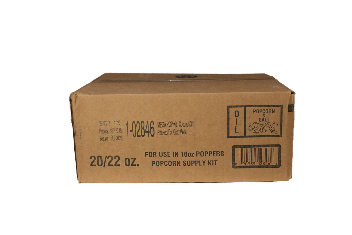 16oz Popcorn Kits - CASE