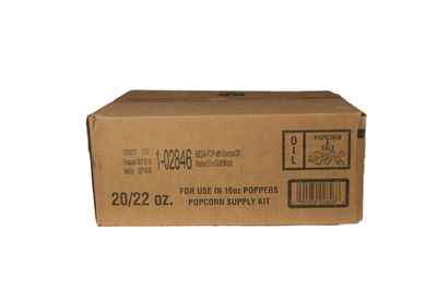 16oz Popcorn Kits - CASE