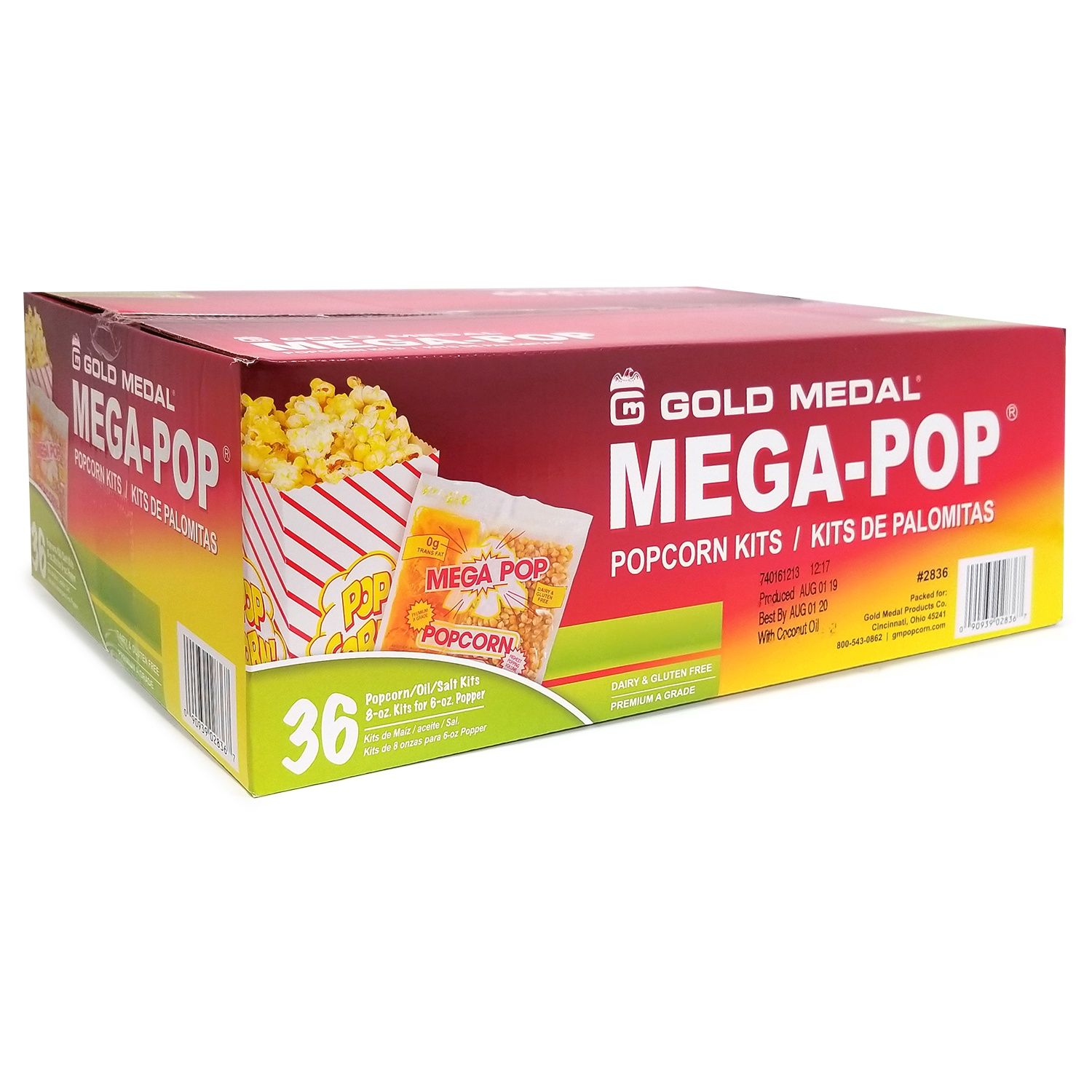 6oz Popcorn Kits - CASE
