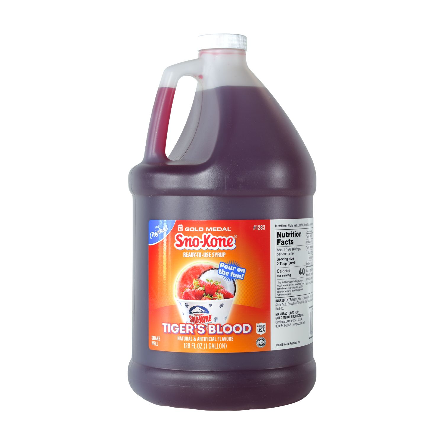 Tiger Blood Syrup  - GAL