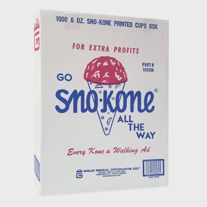 Snow Cone Cups - MASTER CASE
