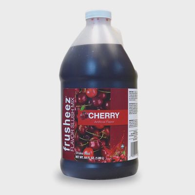 Frusheez Slush Mix - Cherry - 1/2 Gallon