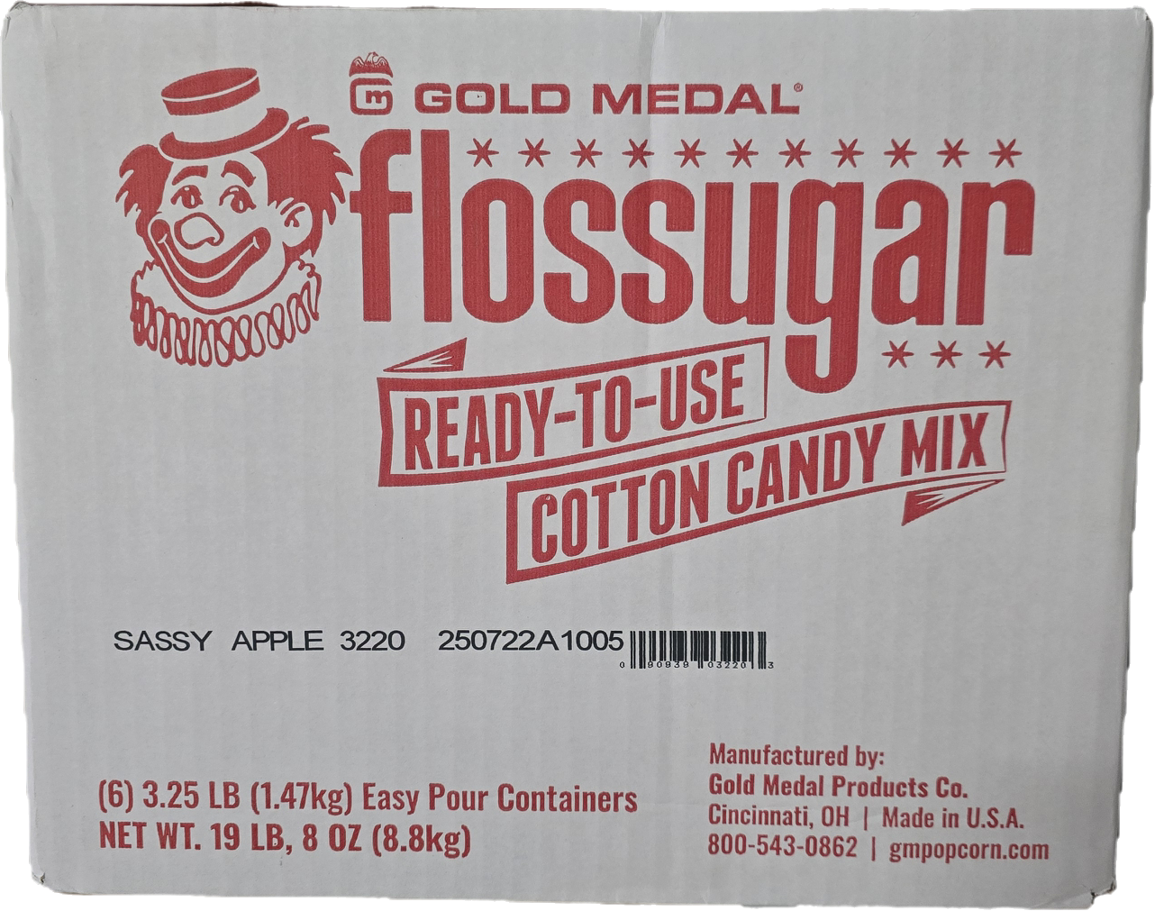 Flossugar - Sassy Green Apple - CASE