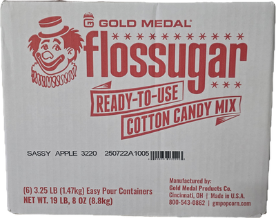 Flossugar - Sassy Green Apple - CASE