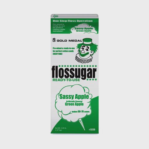 Flossugar - Sassy Green Apple - CARTON
