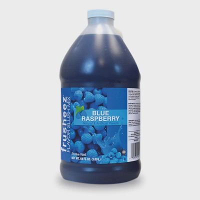 Frusheez Slush Mix - Blue Raspberry - 1/2 Gallon