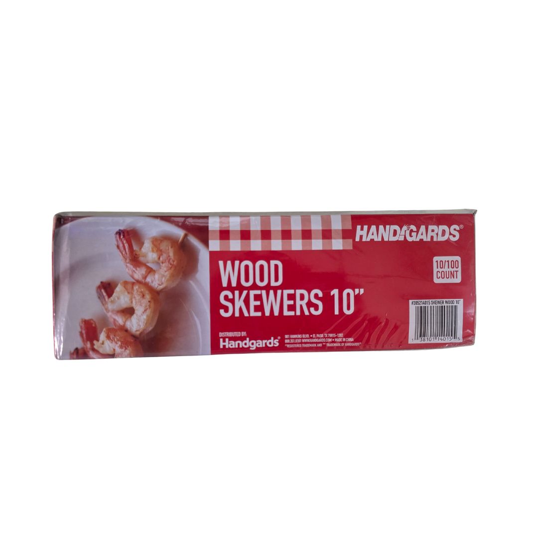 10" Wood Skewer - 1,000 count
