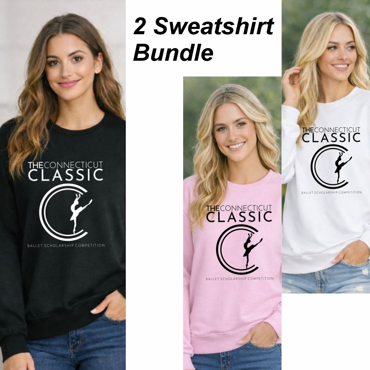 Pick 2 - Classic Crewneck Sweatshirt Bundle