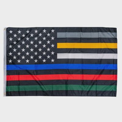First Responder American Flag, 3 x 5