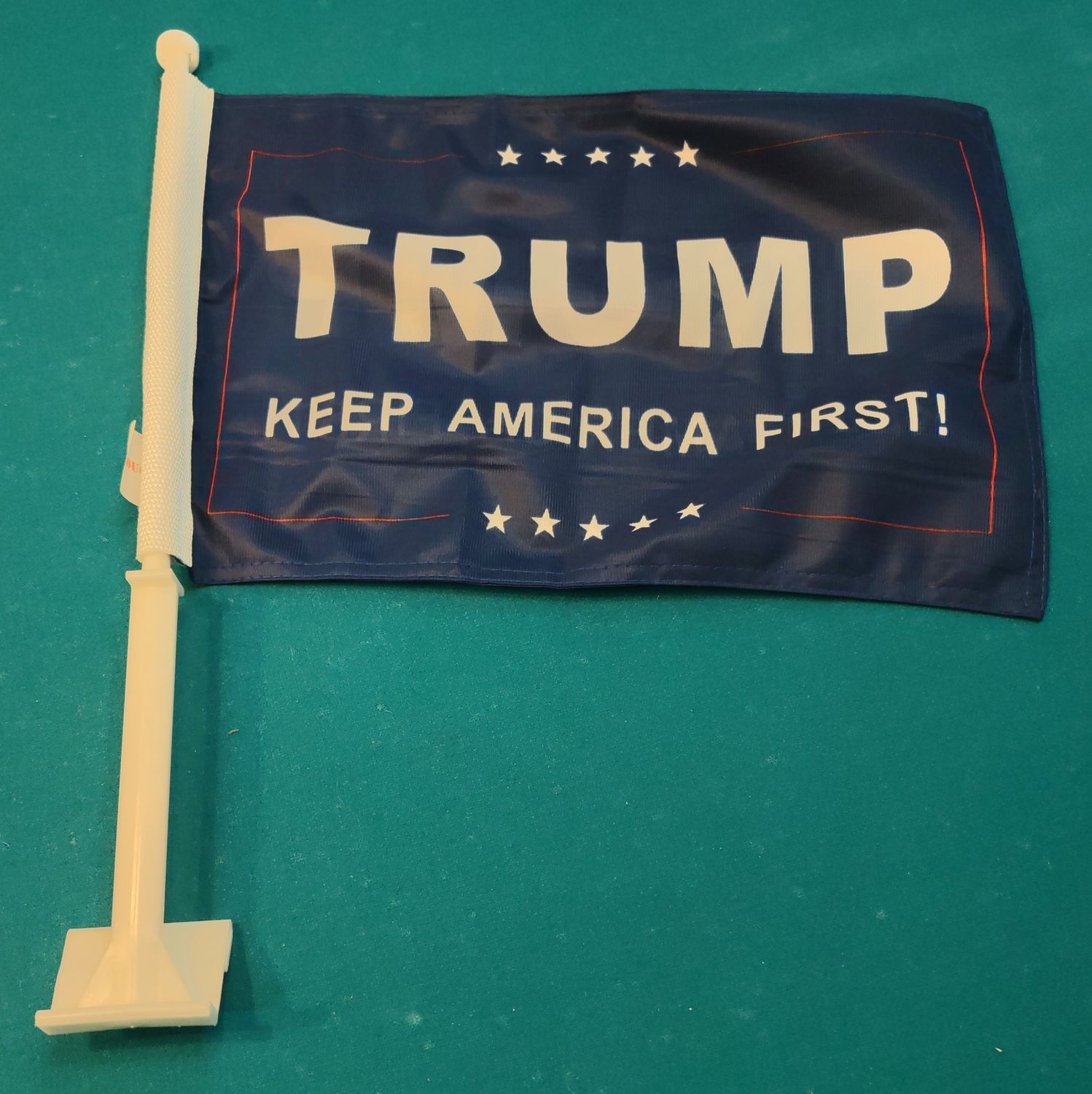 Trump Keep America First Car Flag