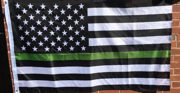 Thin Green Line 3x5