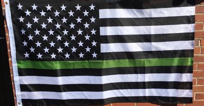 Thin Green Line 3x5