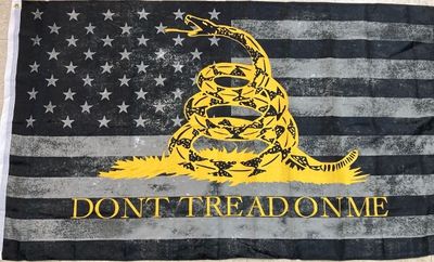 Grey/Black Gadsden 3x5