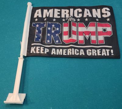 Trump Keep America Great Car Flag
