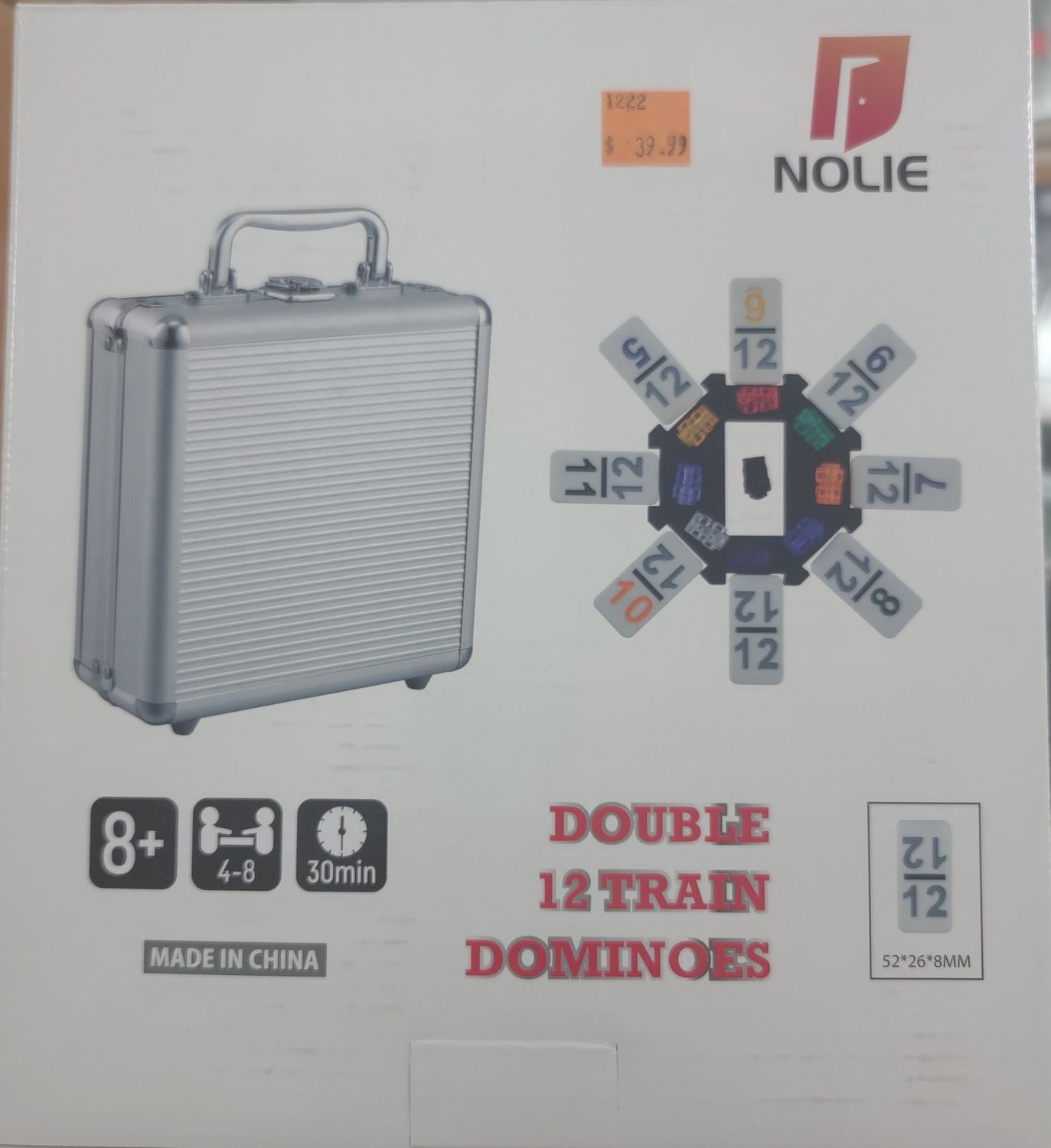 Double 12 Train Dominoes