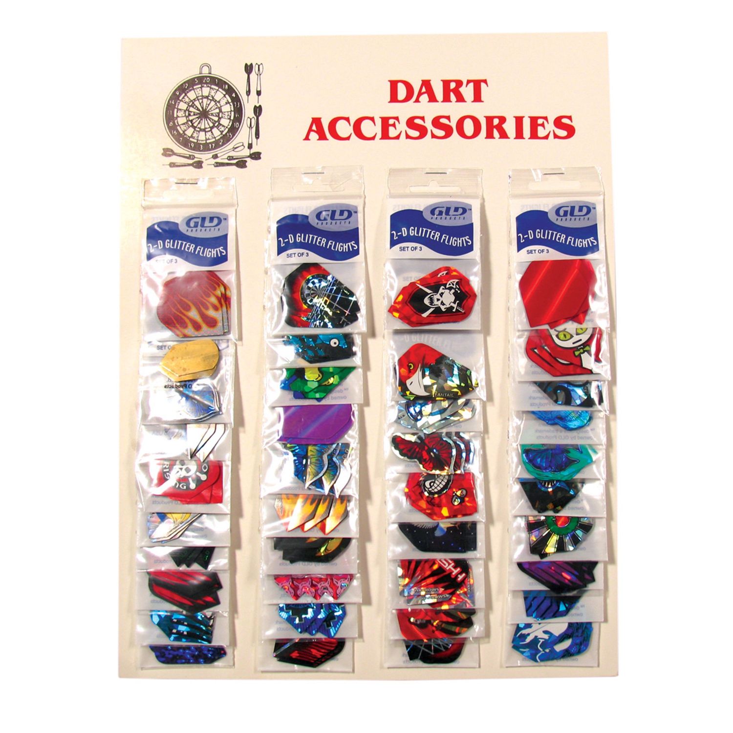 Empty Accessory Card Hold- holds 40 sets