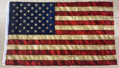 Tattered US Flag 3x5