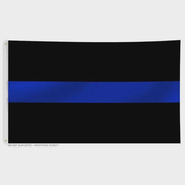 Thin Blue Line Memorial 3x5
