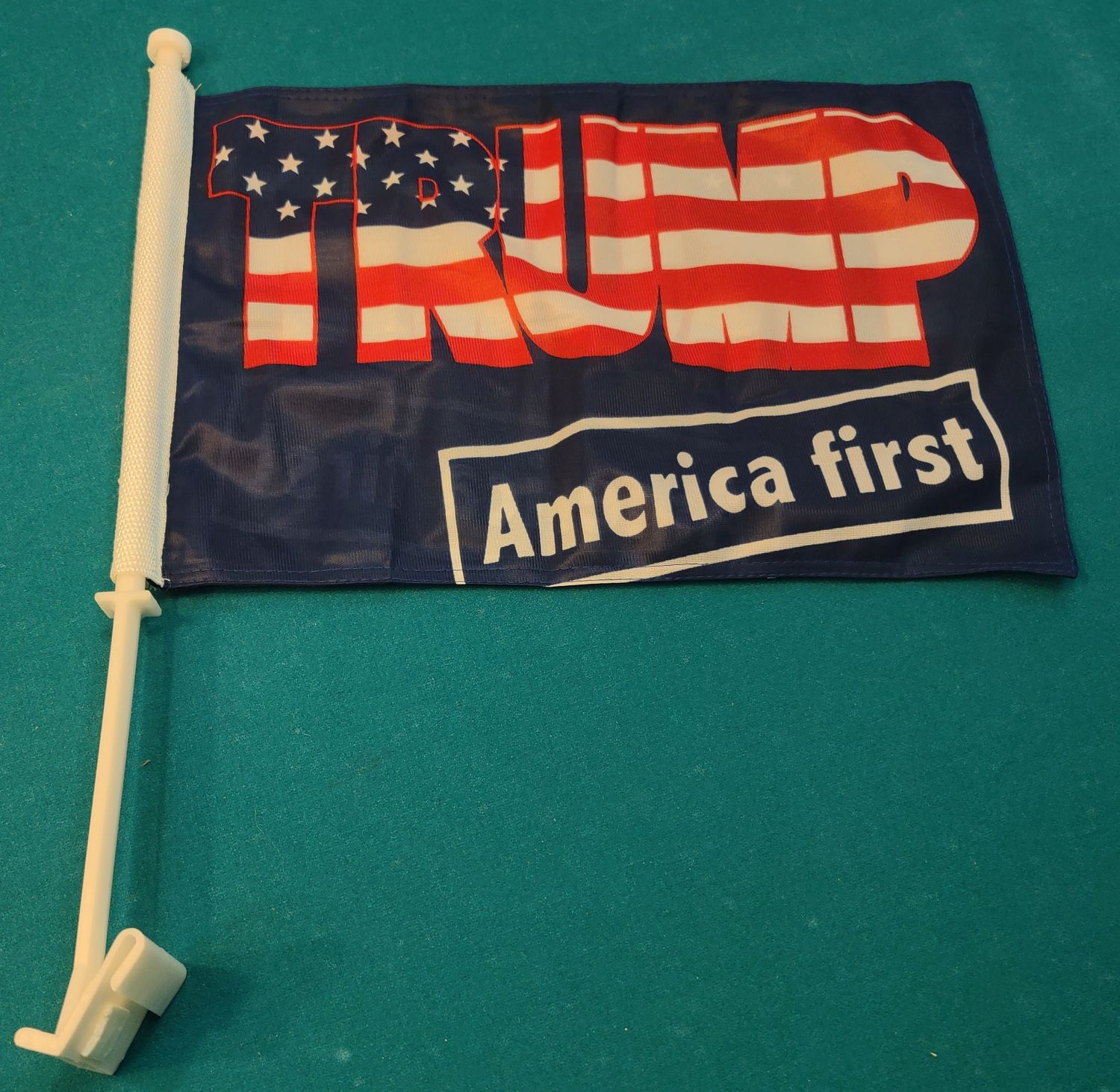 Trump America First Car Flag