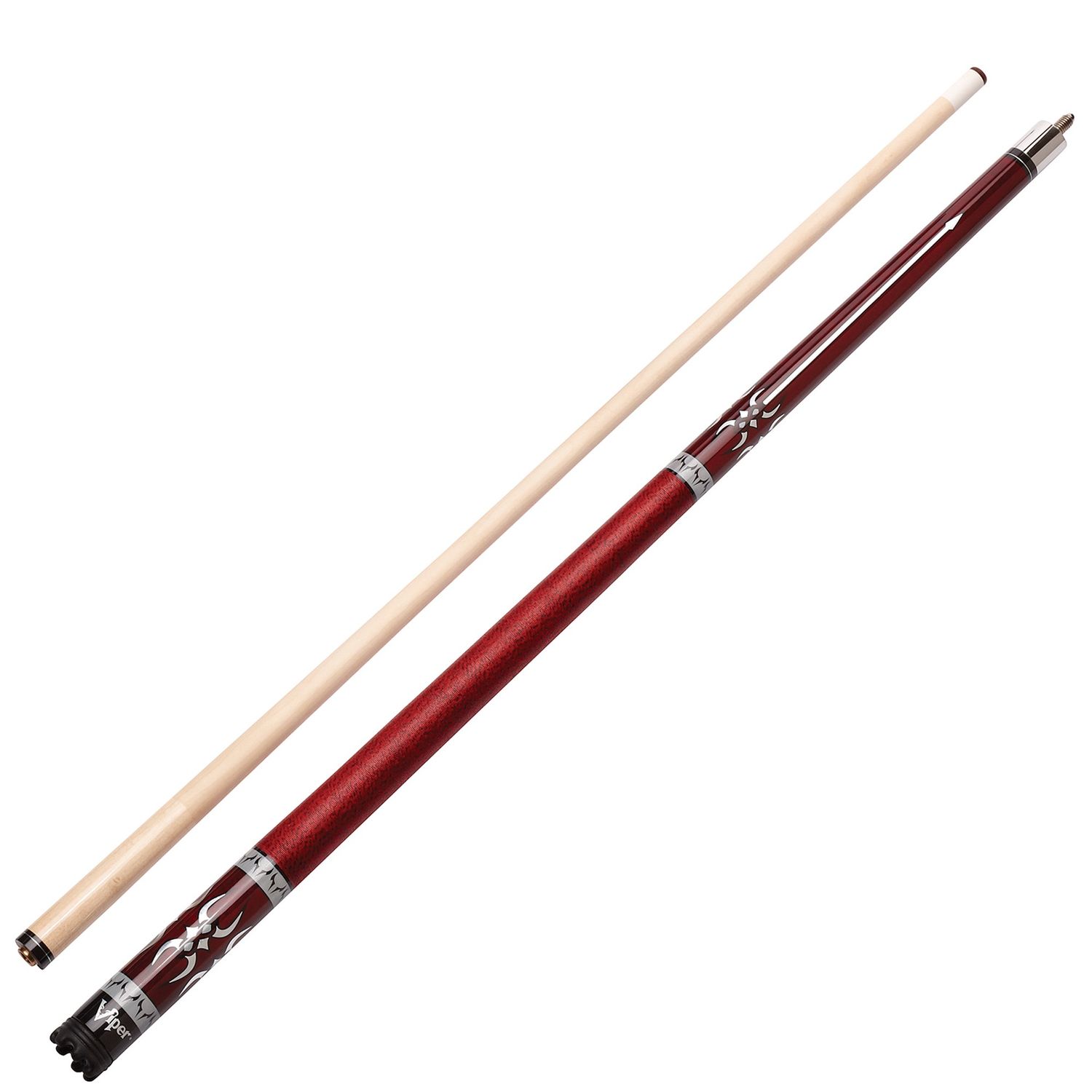Viper Sinister Red Wrap Billiard/Pool Cue Stick 18 Ounce