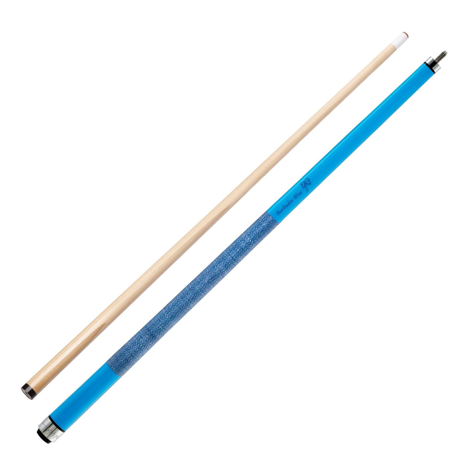 Viper Colours Barbados Blue Billiard/Pool Cue Stick 19 Ounce