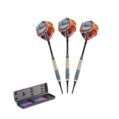 Elkadart Storm Soft Tip Darts Black Rings 15 Grams