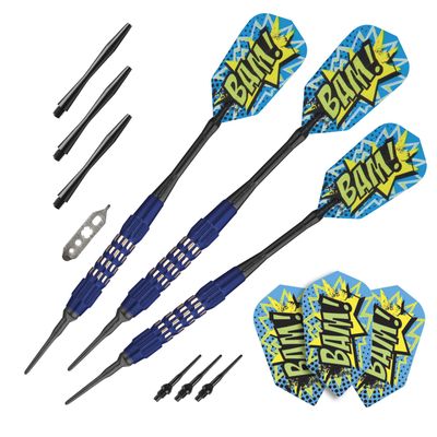 Viper Comix BAM! Soft Tip Darts Blue 18 Grams
