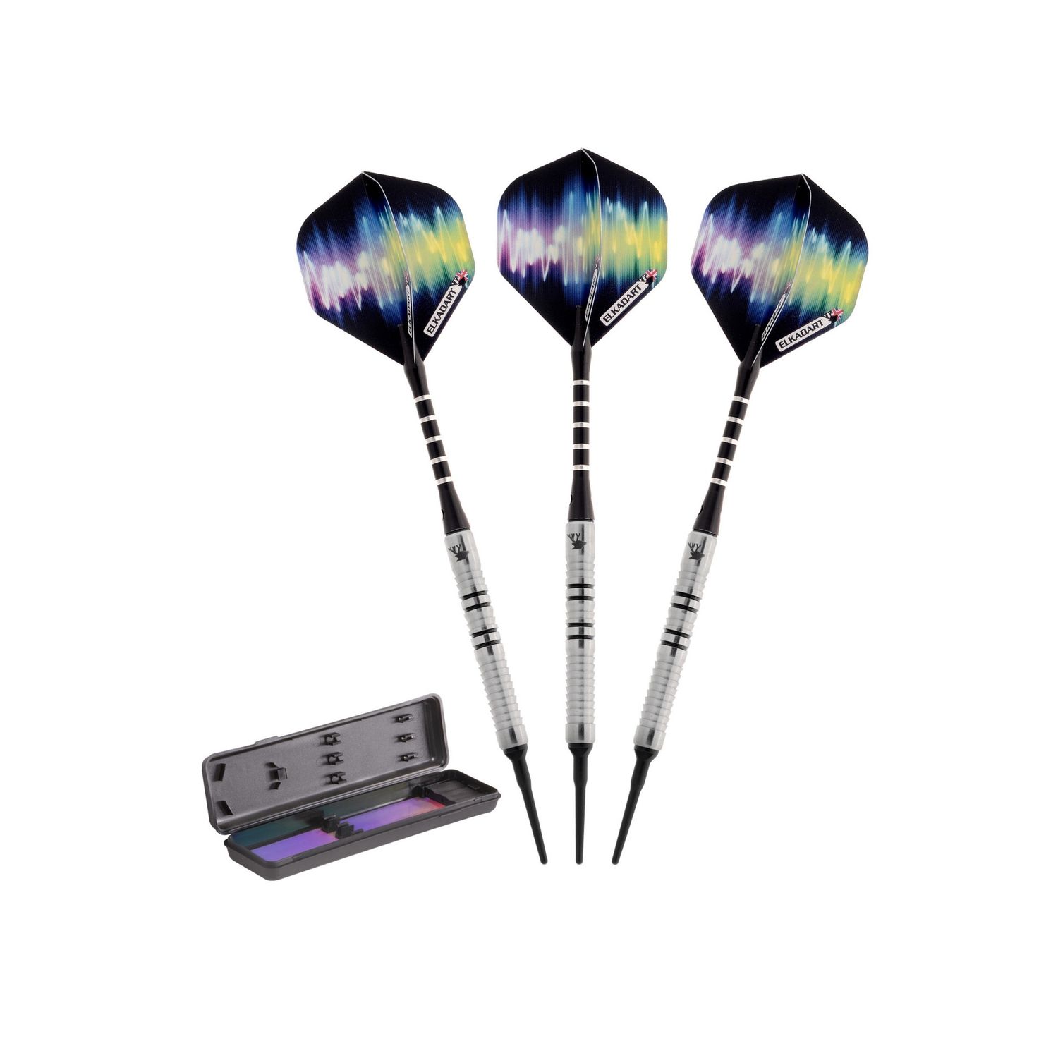 Elkadart Ultra Sonic 80% Tungsten Soft Tip Darts 18 Grams