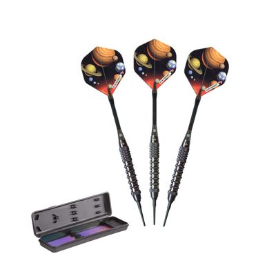 Elkadart Orbital Soft Tip Darts Knurl Ringed Barrel 18 Grams