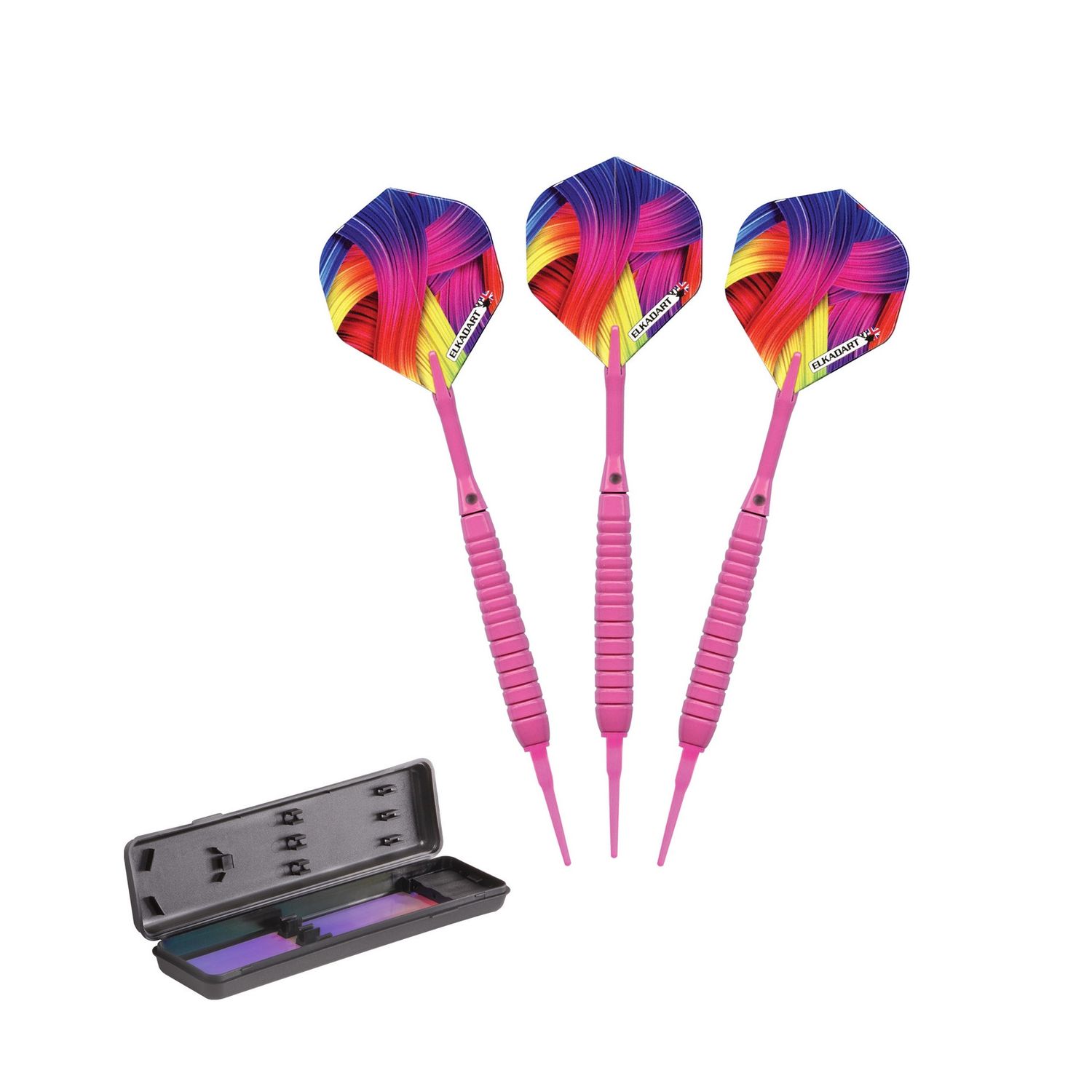 Elkadart Neon Pink Soft Tip Darts 18 Grams