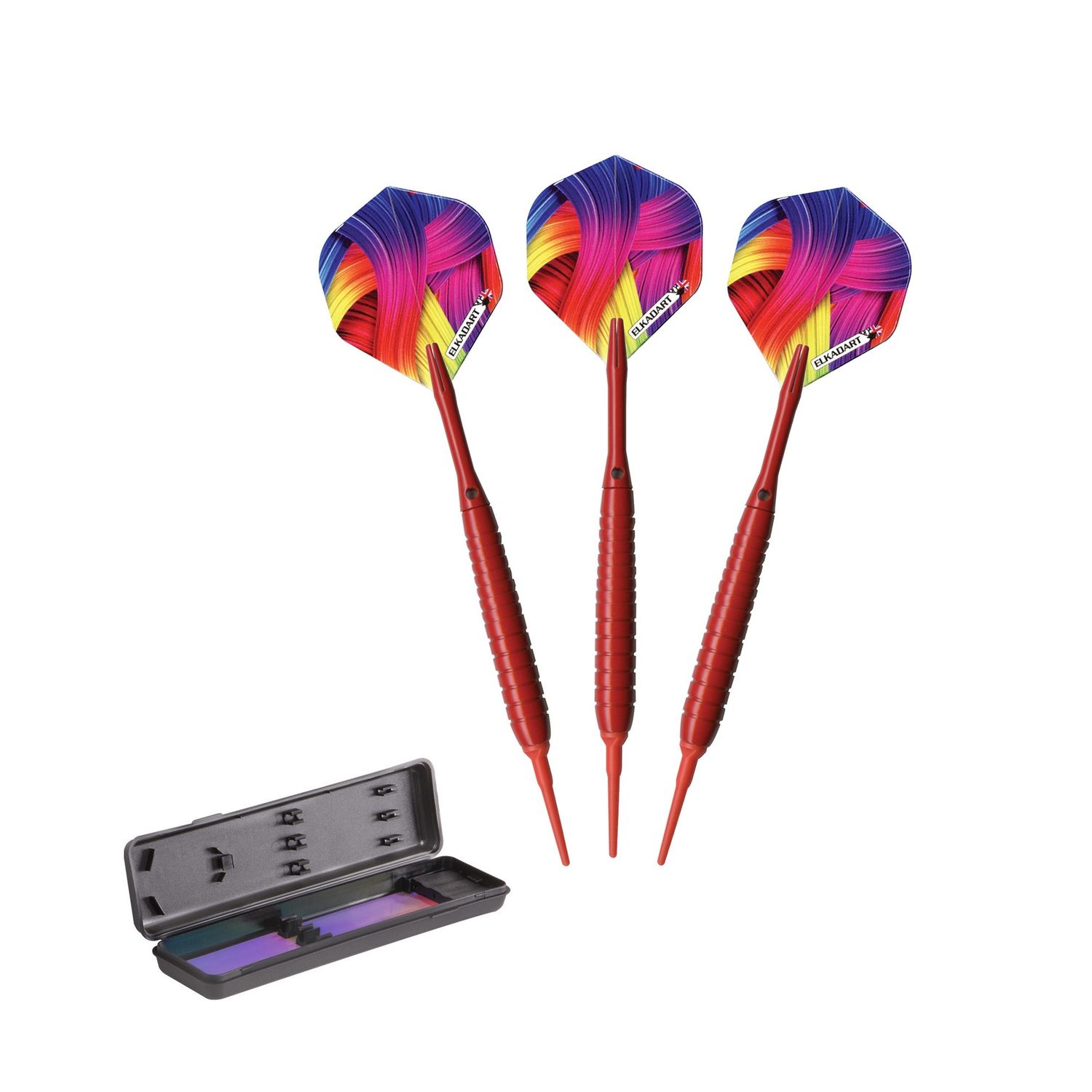 Elkadart Neon Red Soft Tip Darts 18 Grams