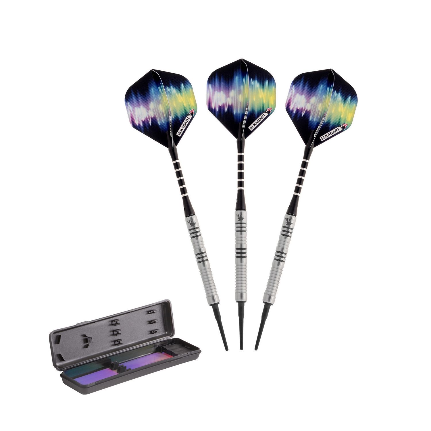 Elkadart Ultra Sonic 80% Tungsten Soft Tip Darts 16 Grams