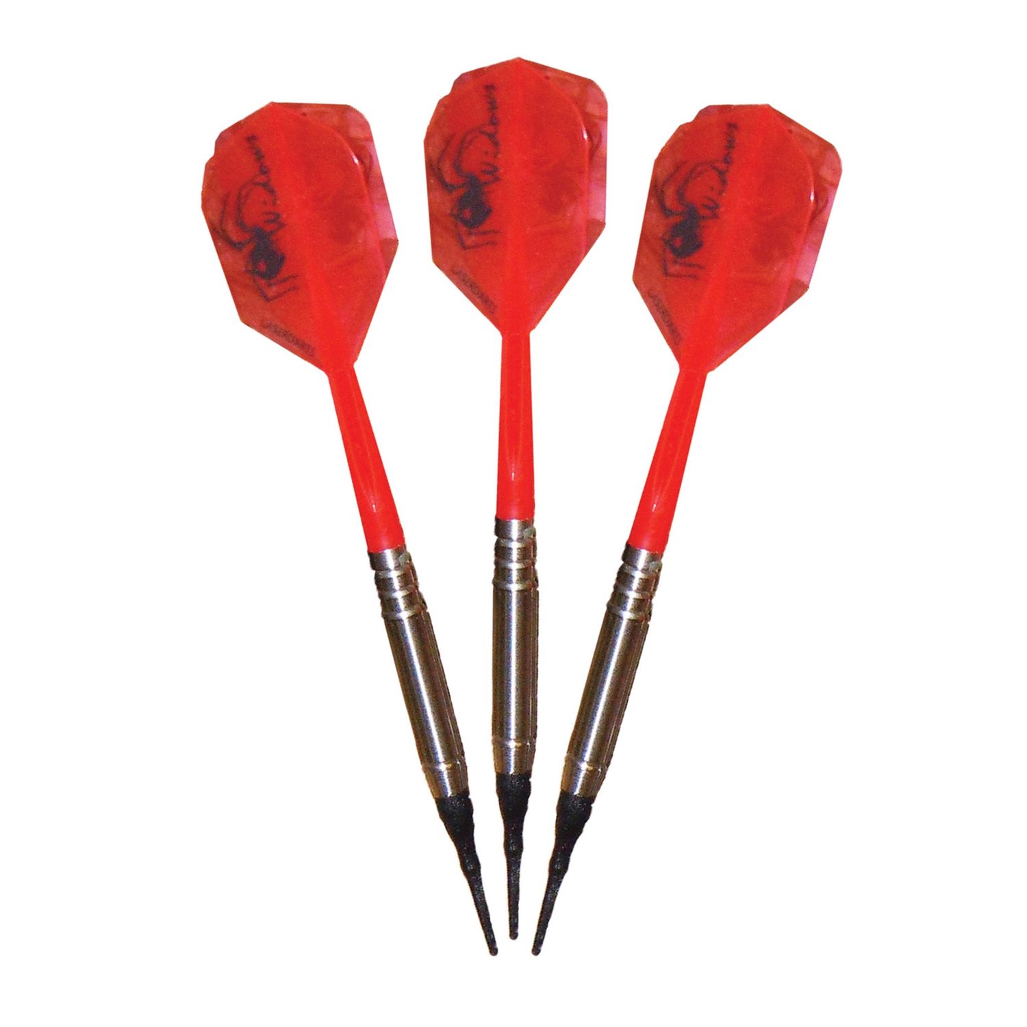 Laserdarts Silver Widows 90% Tungsten Soft Tip Darts Smooth 20 Grams