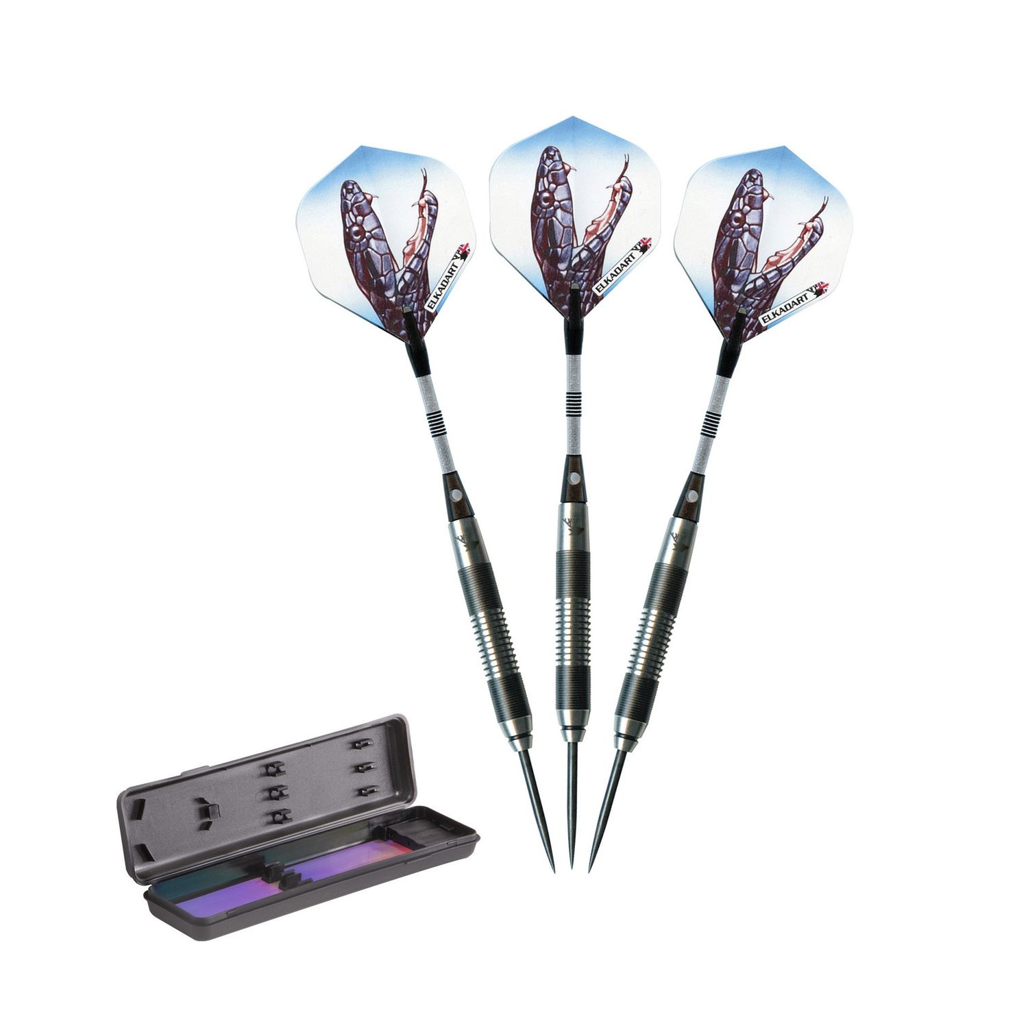 Elkadart Black Mamba 80% Tungsten Steel Tip Darts 24 Grams