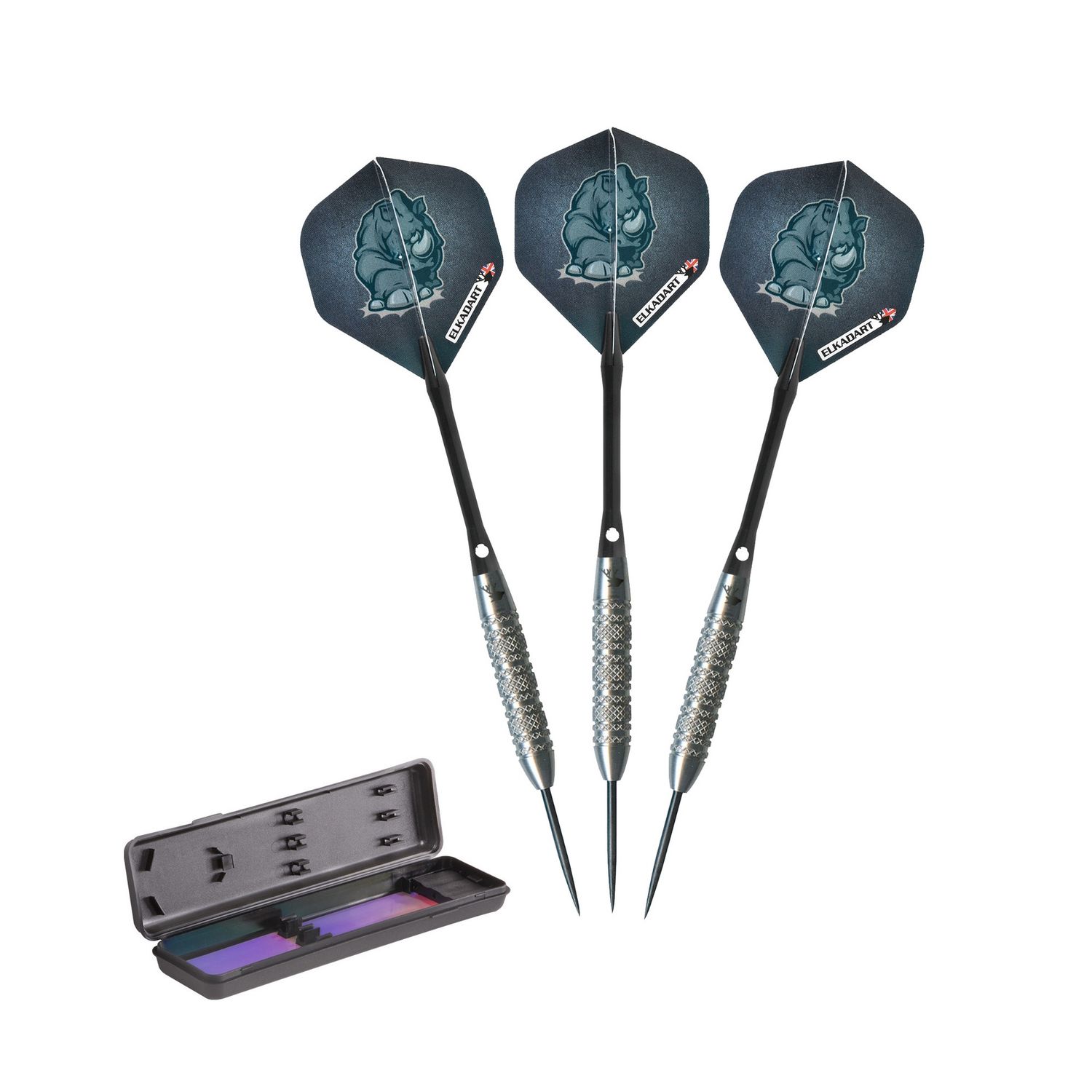 Elkadart Rhino 80% Tungsten Steel Tip Darts 28 Grams