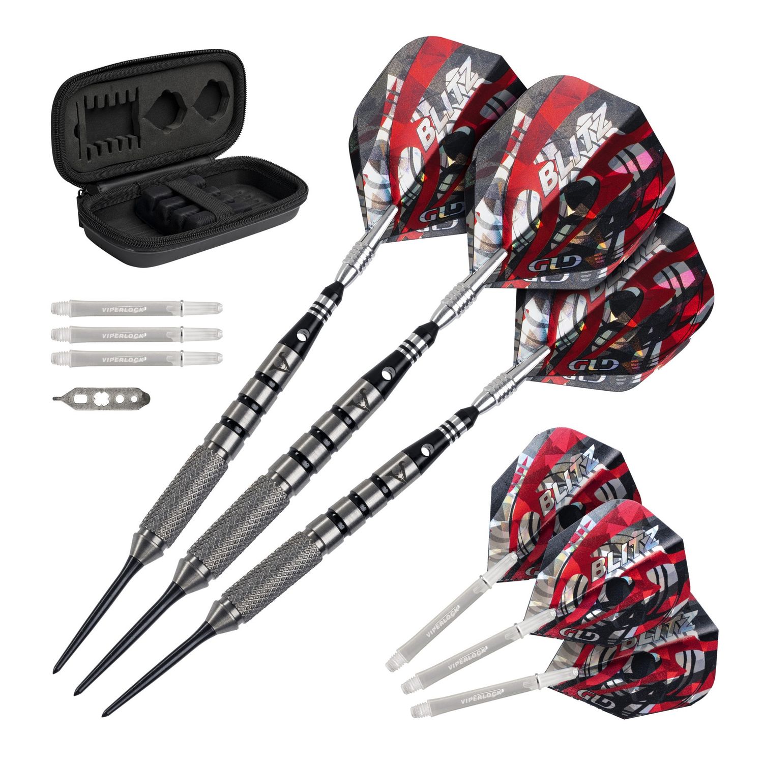 Viper Blitz 95% Tungsten Steel Tip Darts 24 Grams