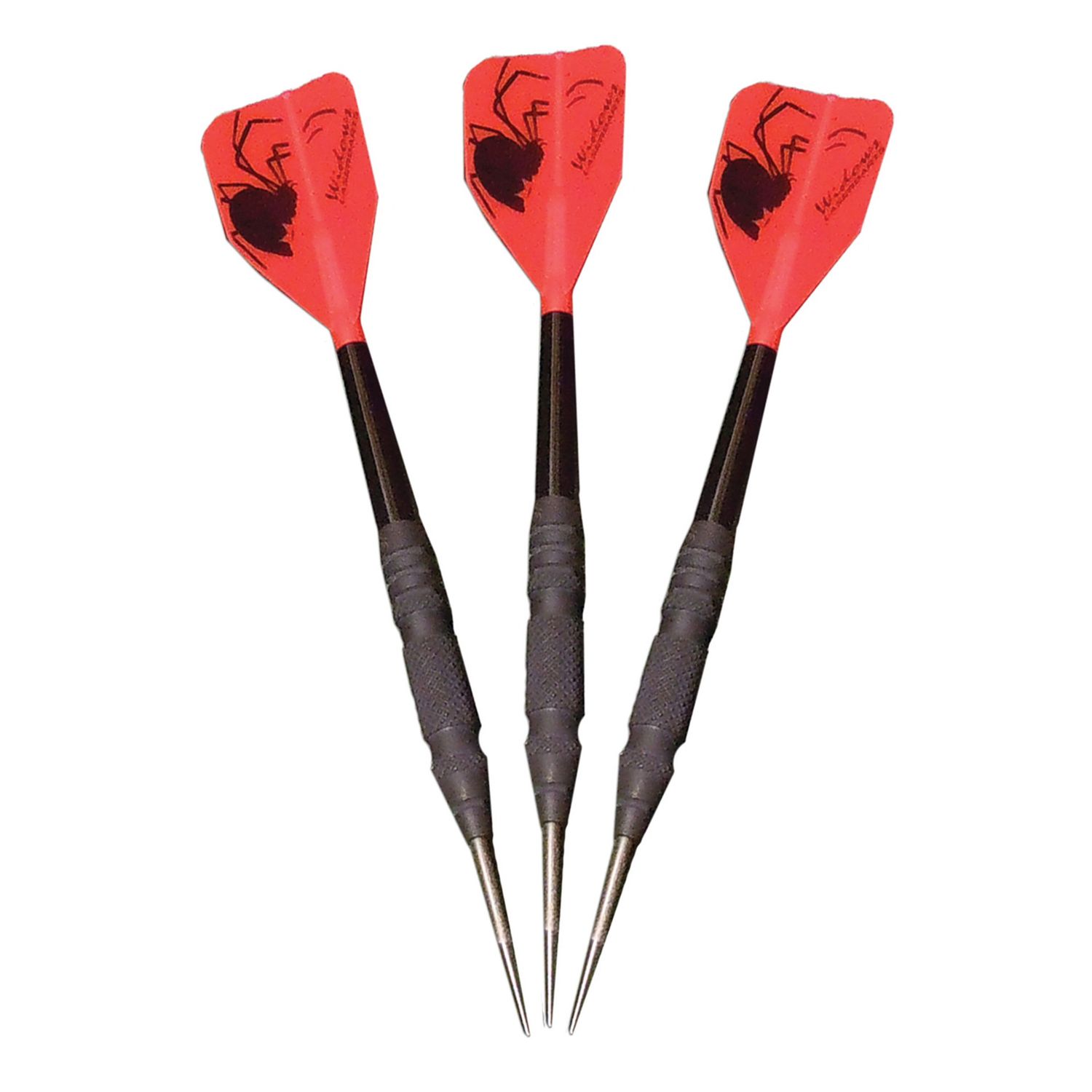 Laserdarts Black Widows 90% Tungsten Movable Point Steel Tip Darts 22 Grams