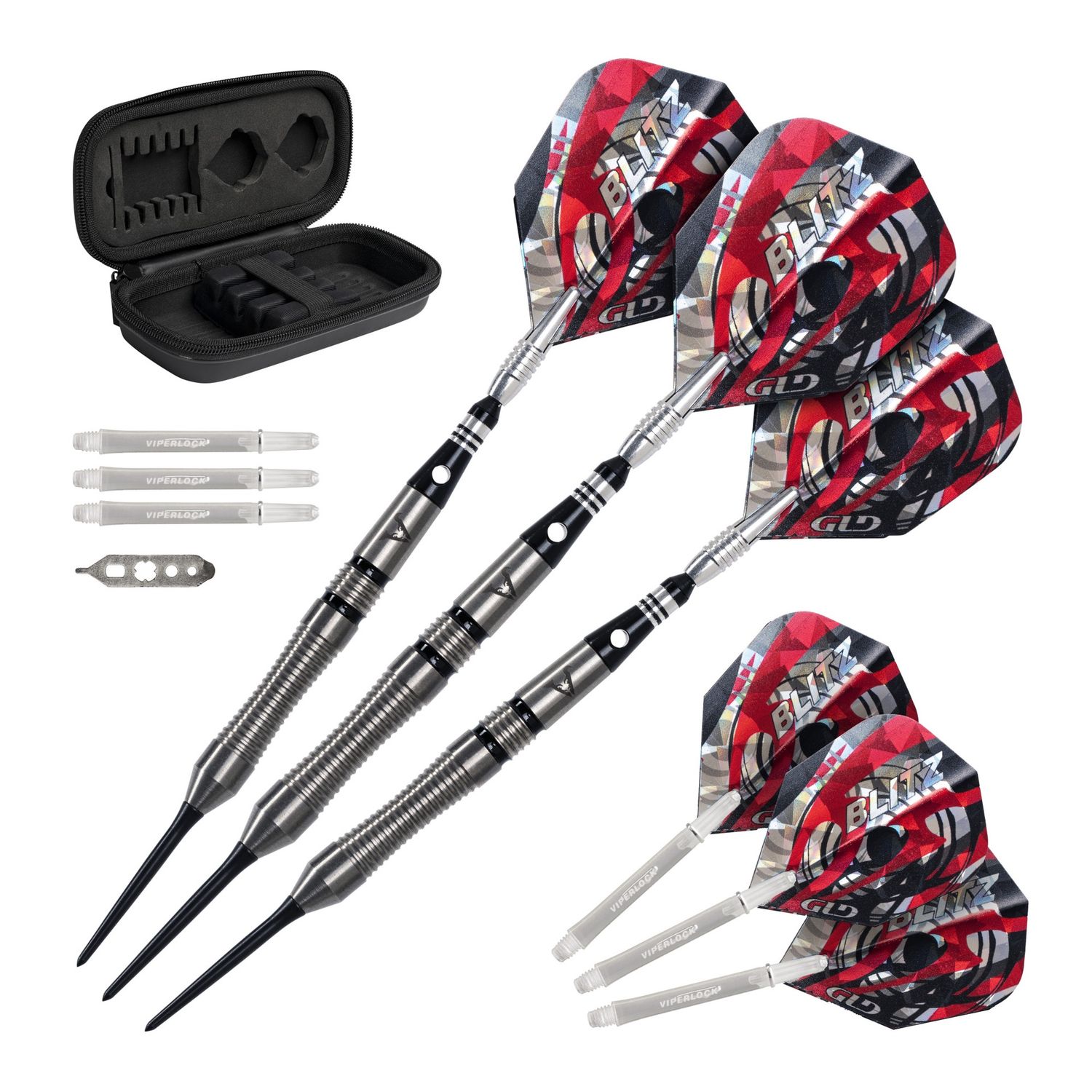 Viper Blitz 95% Tungsten Steel Tip Darts 22 Grams