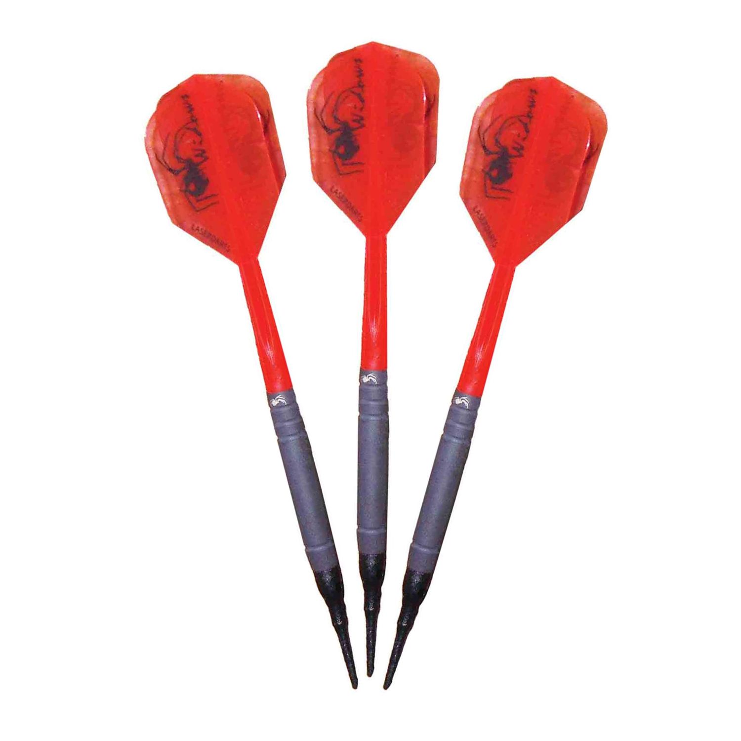 Laserdarts Black Widows 90% Tungsten Soft Tip Darts 18 Grams